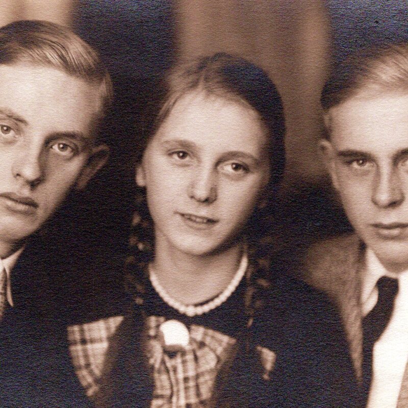 Lieselotte, Hans, and Helmut Klein